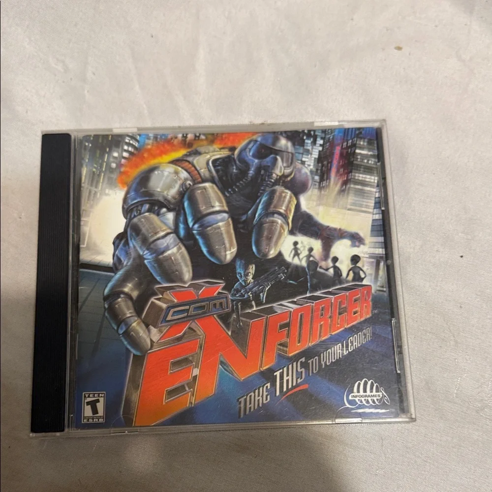 XCom Enforcer 2001 Vintage PC Game Windows 95/98/Me